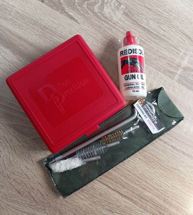 Set of Cleaning Kit(Gun Oil, Cleaning Kit and Any Color of Ammo Case
