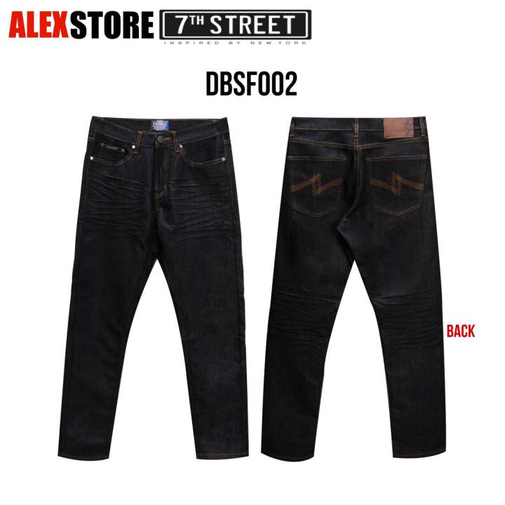 กางเกงยีนส์ขายาว-7th-street-ของแท้-รุ่น-denim-slimfit-jeans-dbsf002