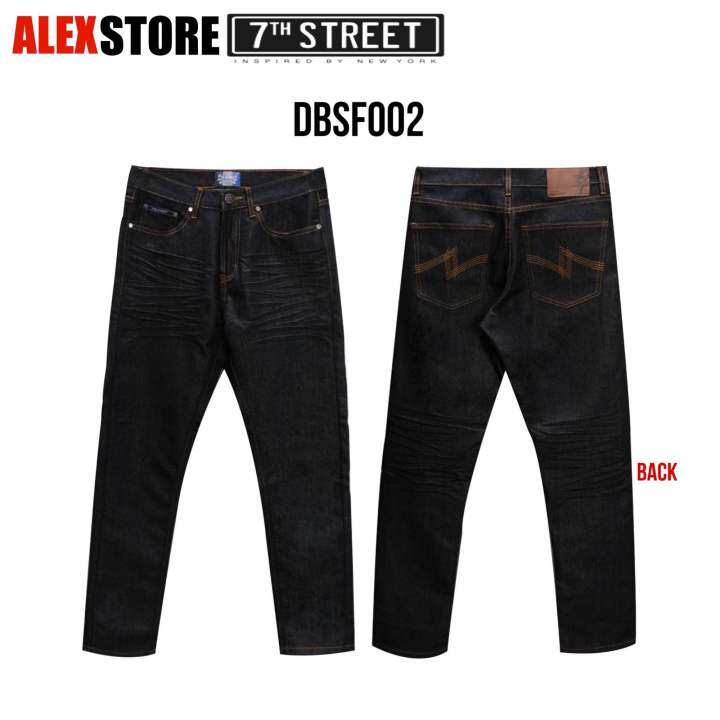 กางเกงยีนส์ขายาว-7th-street-ของแท้-รุ่น-denim-slimfit-jeans-dbsf002