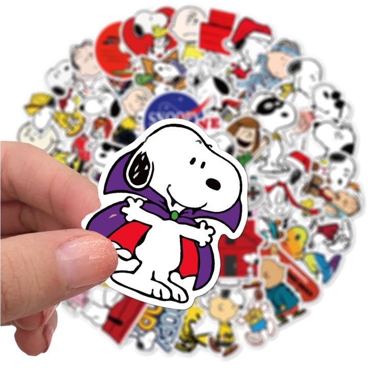 sticker-สติ๊กเกอร์-snoopy-h-10-สนู้ปปี้-50ชิ้น-ตกแต่ง-สนู๊ป-สนุปปี้-สะนูปปี้-snoopy-สนูป-สะนู-สนูบ-สนู-สนุบ-สนุป-ปี้-รถ