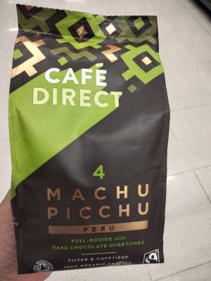 Cafe Direct Machu Picchu Ground Coffee 227g.มาชู ปิดชู กาแฟคั่วบด คาเฟ่ไดเร็ก 227กรัม