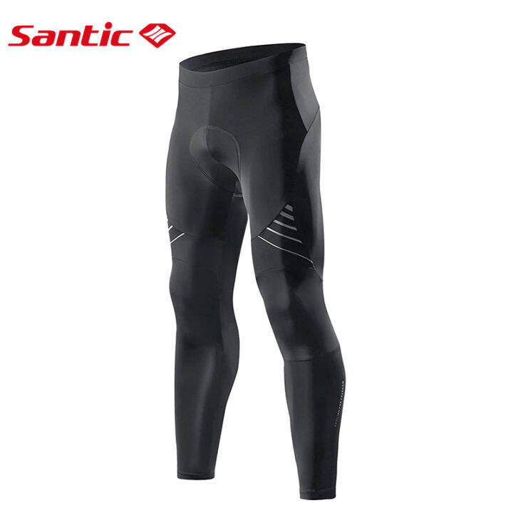 Santic Men Cycling Pants 4d Sponge Padding Trousers Road Bike Trousers