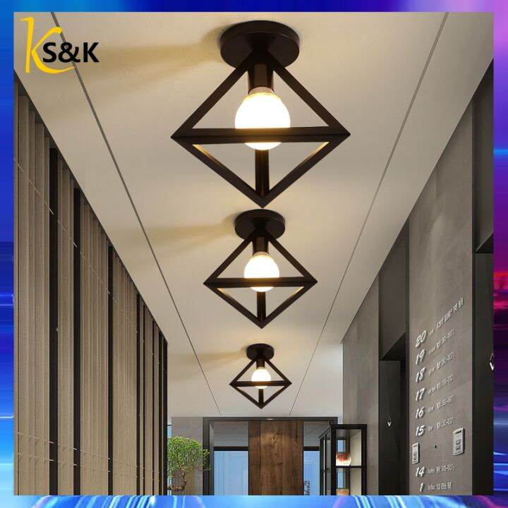 S&K【ready Stock】Ceiling light Modern fashion led Ceiling lights home