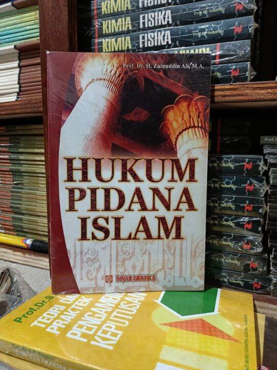 BUKU HUKUM PIDANA ISLAM #ZAINUDDIN | Lazada Indonesia