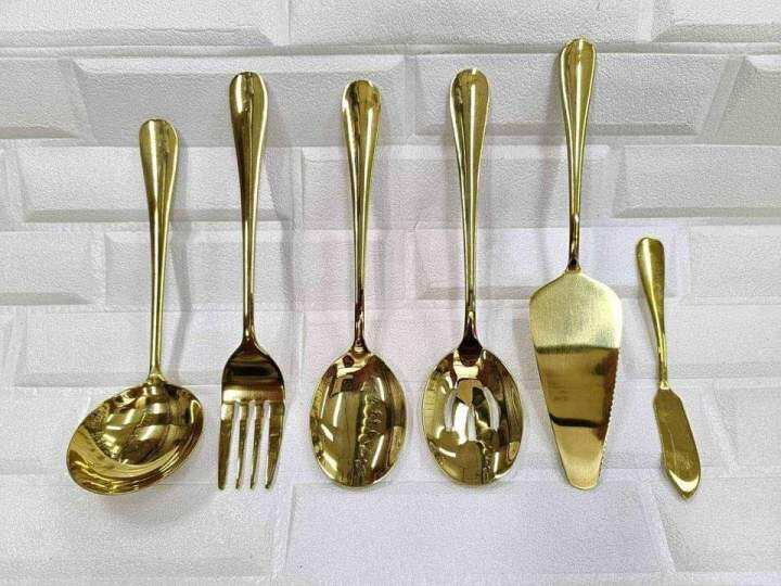 Gold Serving Utensils Lazada PH