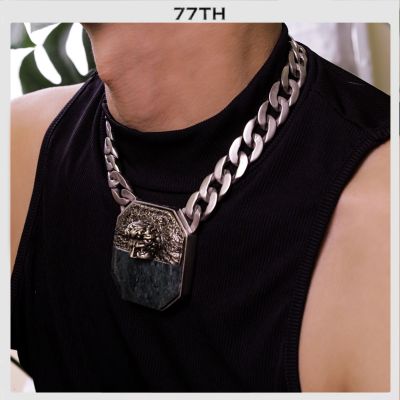 77th Devid Heart Necklace