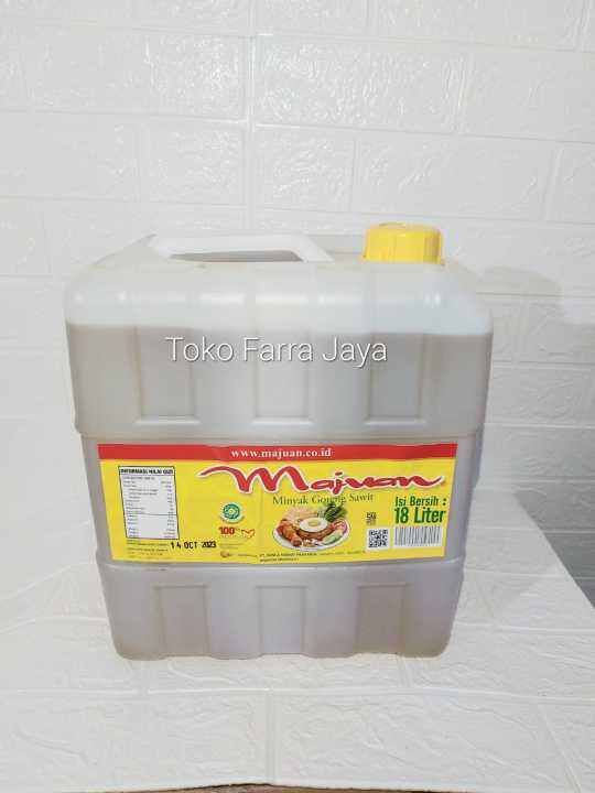 Minyak Goreng Majuan 18 Liter jerigen | Lazada Indonesia