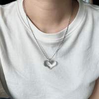 NHBP sweetheart necklace (silver)