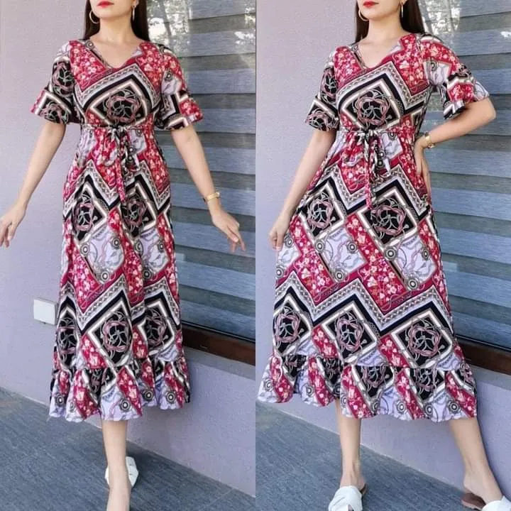 date updated: June 1 2022 ‼️NEW PRINTS‼️ Marga 2 way MAxi dress Fabric ...