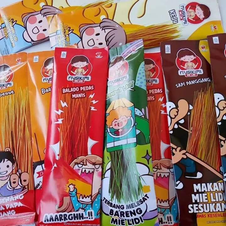 Mie Lidi Viral Isi 10pcs 5 Varian Rasa Lazada Indonesia