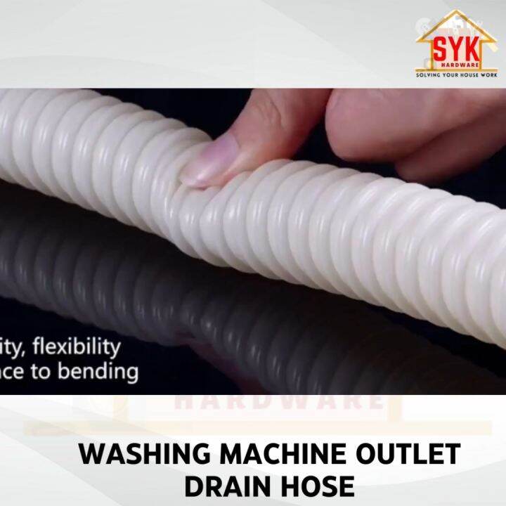 SYK 2M 2.5M 3Meters 1Roll Washing Machine Outlet Hose Flexible Plastic