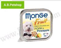 Monge Fresh หมูและสับปะรด อาหารเปียกสุนัข 100 กรัม