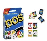 ไพ่อูโน่ เกมการ์ด UNO  Dos ภาษาอังกฤษ  2 ถึง 10 ผู้เล่น สําหรับครอบครัว