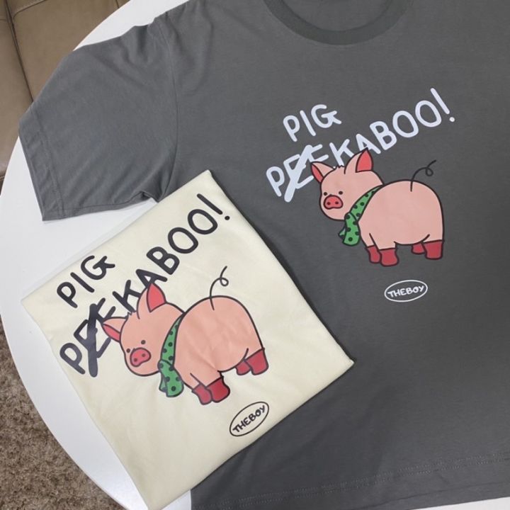 theboy-pigaboo-เสื้อยืดโอเวอร์ไซส์