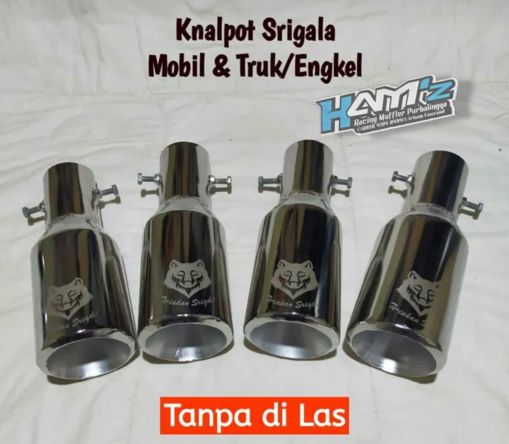 Knalpot Serigala Srigala Model Baud Mobil Bensin Carry Futura Grandmax T Ss Avanza Xenia