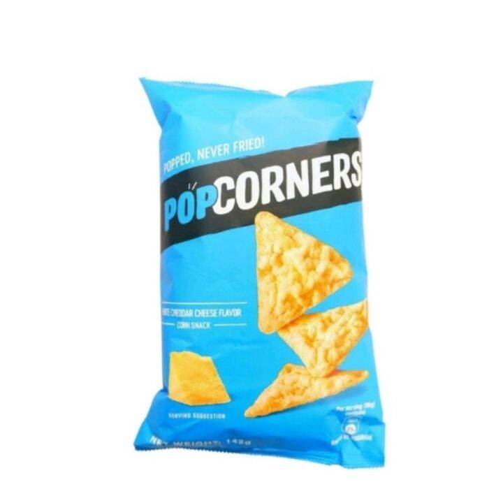 Popcorners White Cheddar Corn Chips 142g Lazada PH