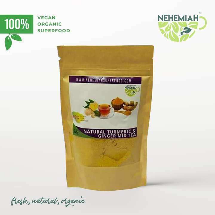 Turmeric and Ginger Mix Tea(Unsweetened)by Nehemiah Superfood Lazada PH