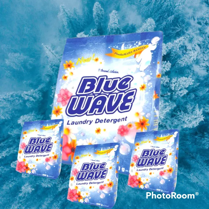 BLUE WAVE Laundry Detergent Powder 800g Lazada PH