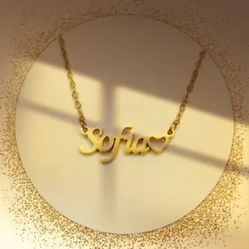 Sofia on sale name necklace