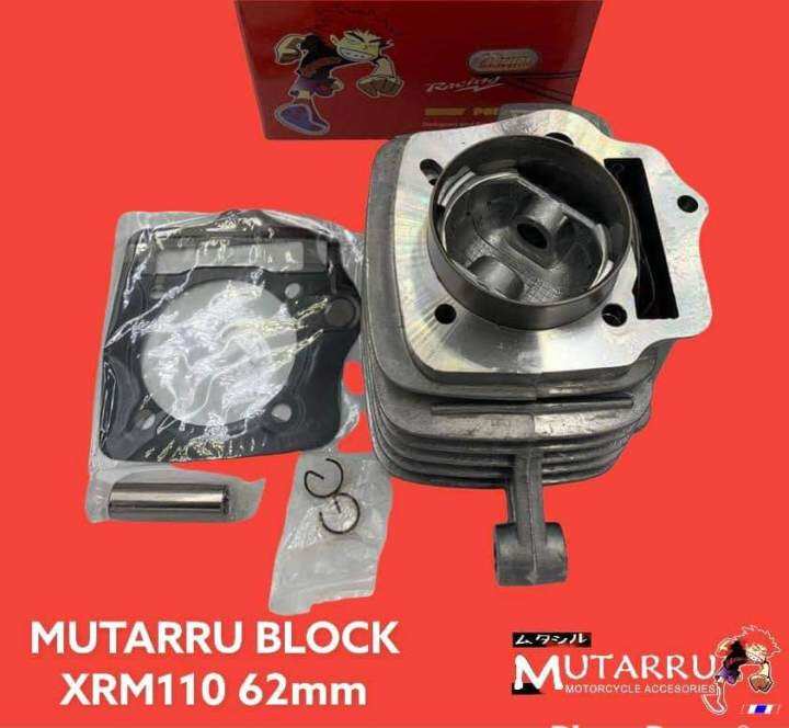 XRM110 62MM BORE KIT/BLOCK KIT Lazada PH