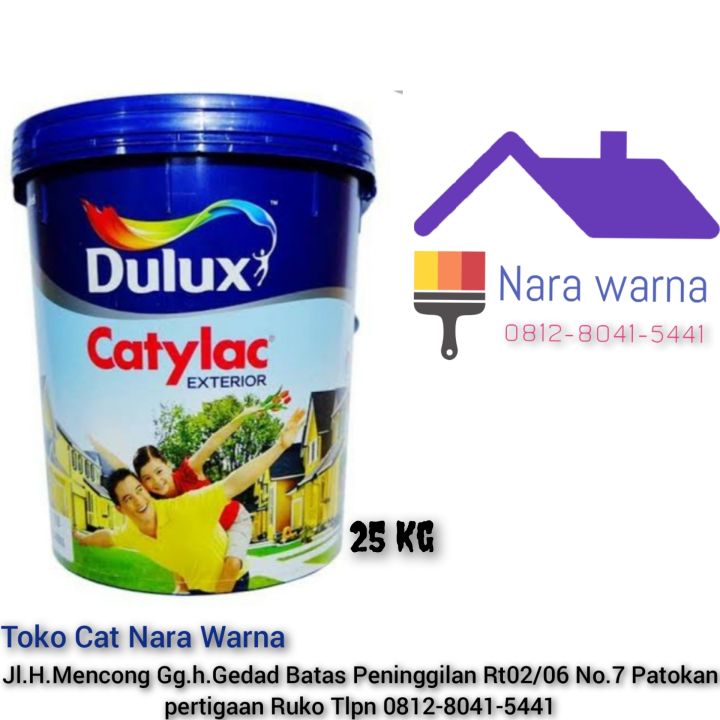 Dulux Catylac Exterior White 888 Tinting Cat Tembok Khusus Exterior 25 Kg Lazada Indonesia 6783