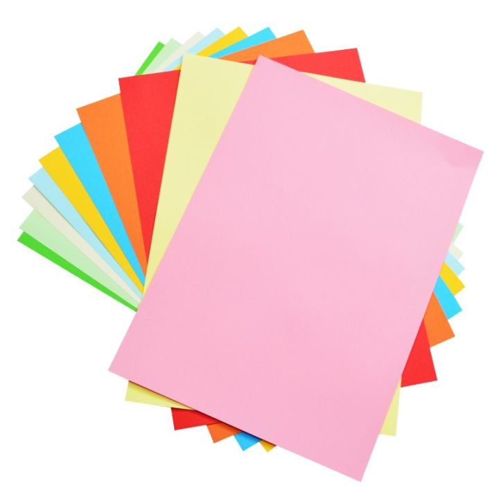 deli-gao-กระดาษตัดงานแฮนด์เมดสำหรับเด็กกระดาษลูกฟูกกระดาษสี-a4กระดาษการ์ดหลากสีวัสดุกระดาษโอริกามิแสนสนุกสนาน