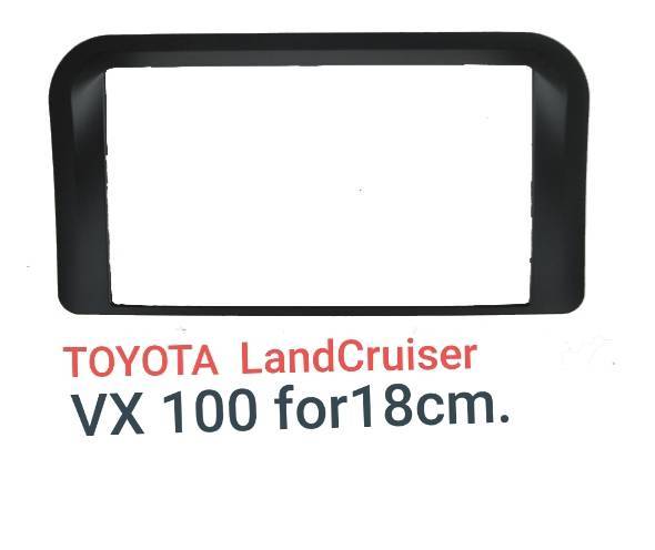 หน้ากากวิทยุ TOYOTA LandCRUSIER VX100 LEXUS LX 470ปี 1998 -2004 สำหรับติดตั้งเครื่องเล่นแบบ 2DIN7"_20cm./Android 7"