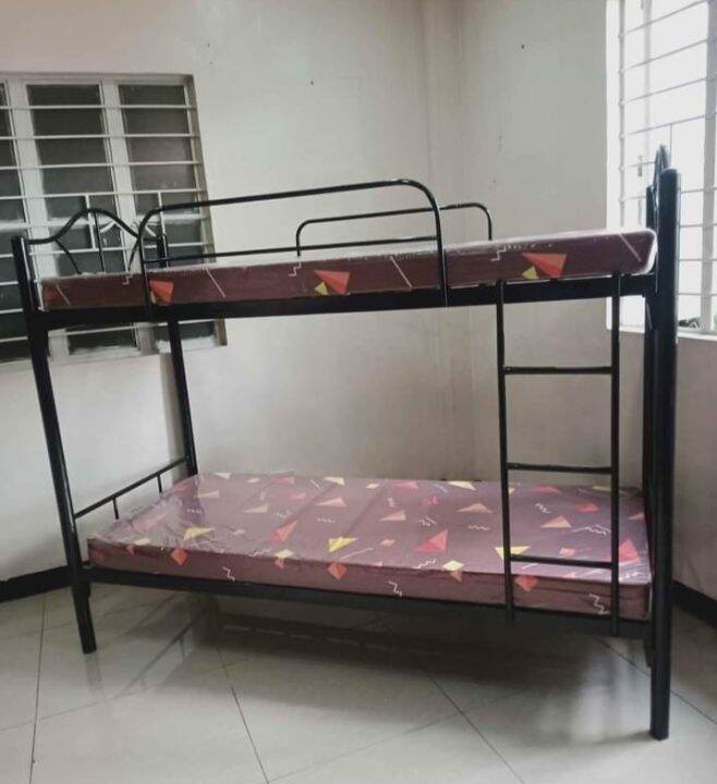 cash on delivery 🚚 double deck single with dura foam Lazada PH