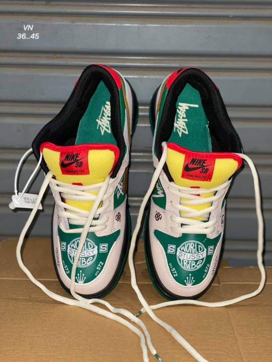 stussy-x-dunk-low-stussy-beermen-size36-45-รองเท้าผ้าใบ