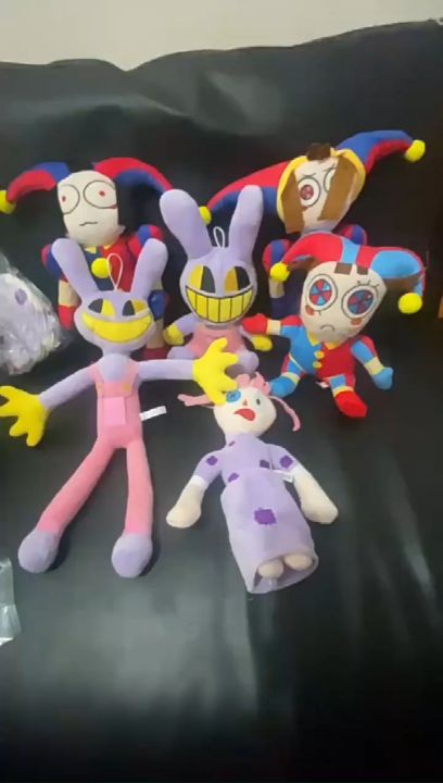 The Amazing Digital Circus Plush Pomni and Jax Plushie Doll Toys Cute ...