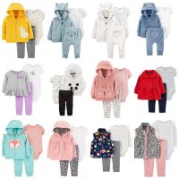 Carters เช็ต3ชิ้น ชุดกันหนาวเด็ก Size:NB-24M