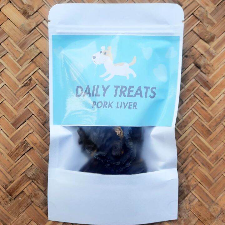 dehydrated pork liver dog treats Lazada PH