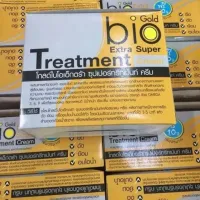 Bio Gold Extra Super Treatment Cream 24ซองครีมบำรุงเส้นผมโกลด์ไบโอเอ็กตร้า ซุปเปอร์ทรีทเม้นท์ ครีม มีส่วนผสมจากทองคำ  40 ml.