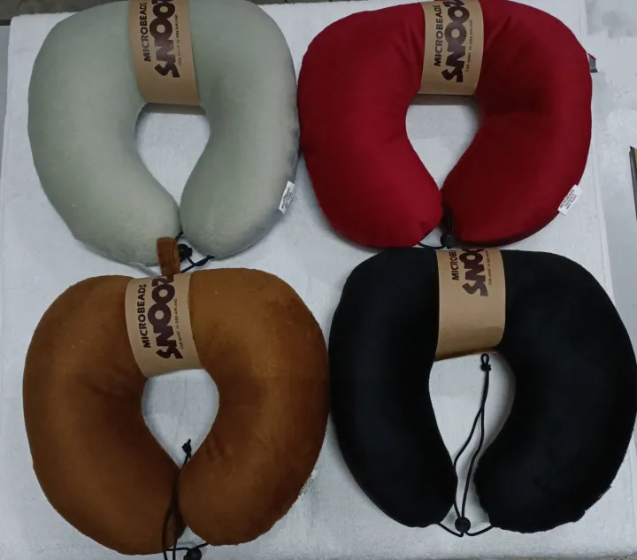 TRAVEL NECK PILLOW (MICROBEADS) Lazada PH