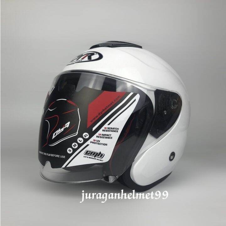 helm half face Kyoto dyr Lazada Indonesia