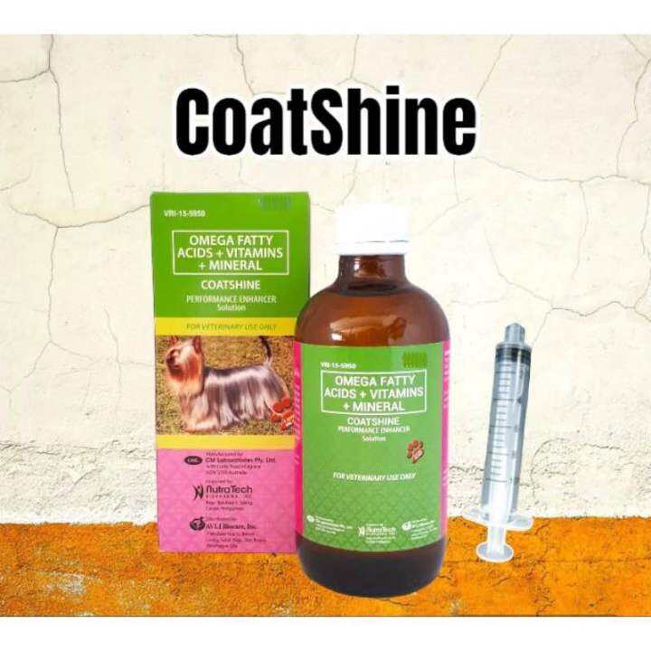 Coatshine Vitamins for Dog & Cat 120ml & 60ml Lazada PH