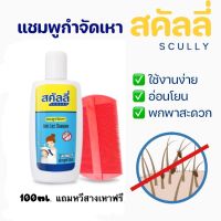 สคัลลี่ กำจัดเหา ฆ่าเหา แชมพูฆ่าเหา แชมพูขจัดเหา ปลอดภัย อ่อนโยน scully anti-live shampoo 20 ml.