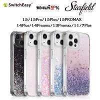 Switcheasy เคสกากเพชร เคสโทรศัพท์ ลายดอกไม้จริงดอกไม้แห้ง แบบโปร่งใส ใช้สำหรับไอโฟน 15 15Pro 15ProMax 14Pro 14 13 13ProMax 11 pro max 15plus 7plus