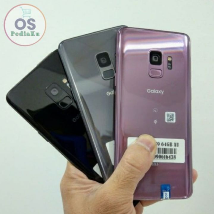 Galaxy S9 4GLTE RAM 4/64GB Mulus Garansi Normal Original AU Japan