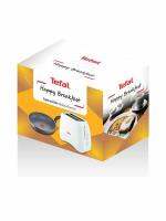 Tefal Happy Breakfast ชุดเซ็ทเครื่องปิ้งขนมปังและกระทะผิวเคลือบ เครื่องปิ้งขนมปัง รุ่น TT1321 850 วัตต์ ปรับความร้อนได้ 7 ระดับ และ กระทะ Tefal Natura ขนาด 24 ซม. เคลือบกันติดอย่างดี คุ้มค่าคุ้มราคา พร้อมส่ง