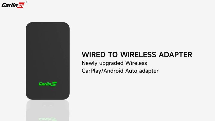 𝑪𝒂𝒓𝒍𝒊𝒏𝑲𝒊𝒕 5.0]CarlinKit 2 Air - Wireless Apple CarPlay