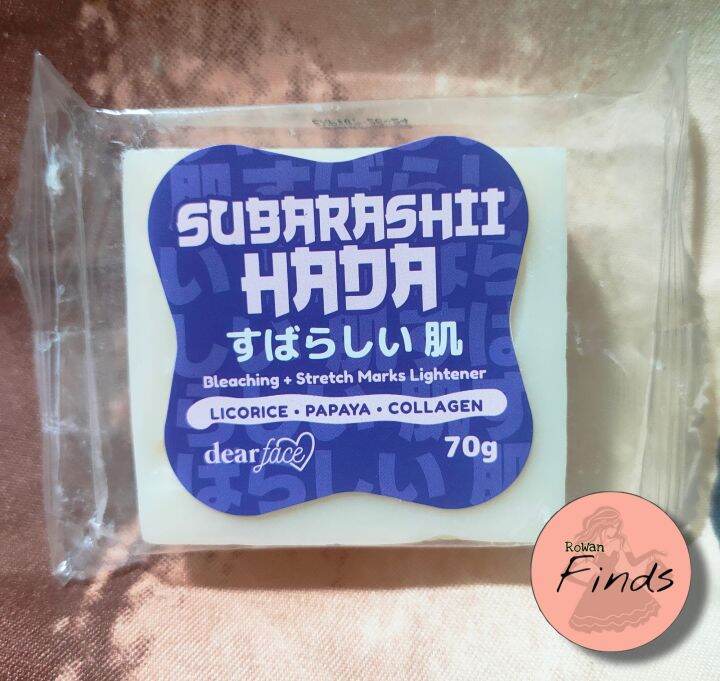 Dear Face - Subarashii Hada Soap 70g