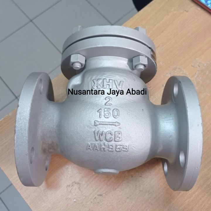 Swing Check Valve Ansi Lb Flange Inchi Dn Wcb Besi Klep