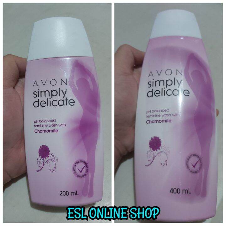 Avon Simply Delicate Feminine Wash pH Balanced 200ml / 400ml Lazada PH