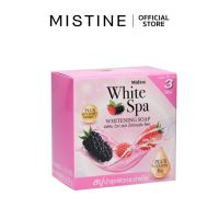 มิสทิน ไวท์ สปา ไวท์เทนนิ่ง โซพ  70 กรัม  X 3 ก้อน MISTINE WHITE SPA WHITENING SOAP  70 G  X 3 PCS