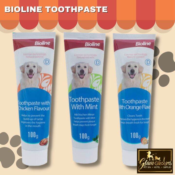 Bioline Dog Toothpaste 100g Lazada PH