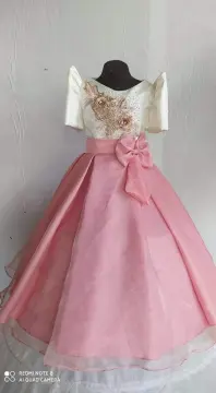 Filipiñana gown for outlet kids