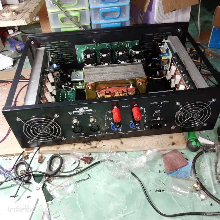 POWER AMPLIFIER RAKITAN 10 AMPER BESAR CT 55 | Lazada Indonesia