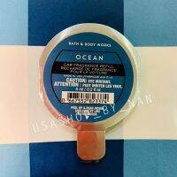 BATH &amp; BODY WORKS : แผ่นน้ำหอมใส่รถ กลิ่น Ocean : 1 แผ่น