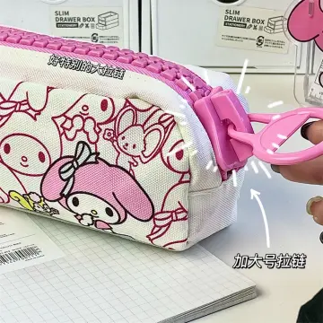 Big zipper pencil discount pouch